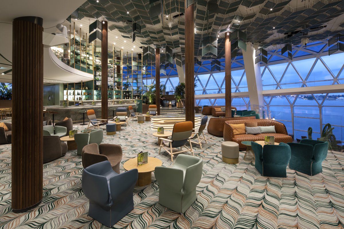 The Eden Lounge aboard Celebrity Edge