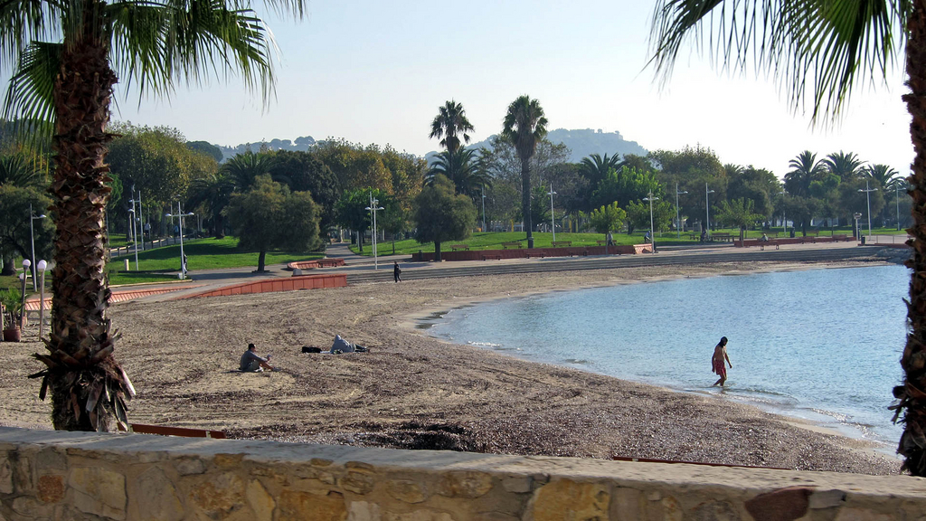 The Med cruise 2010 - Beach in Toulon