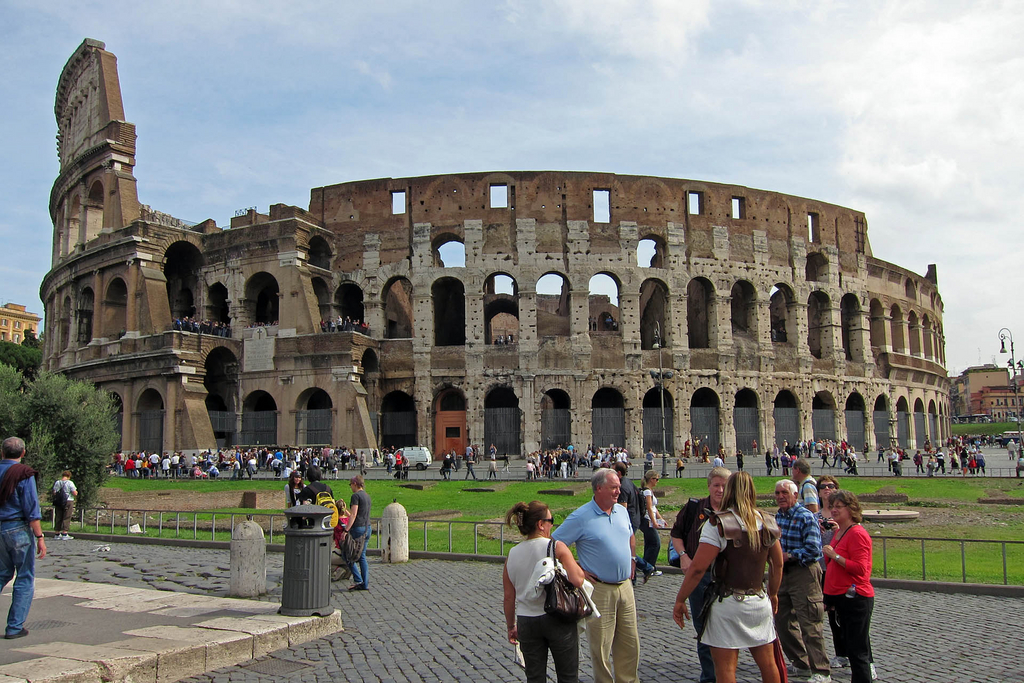 The Med cruise 2010 - Rome, Colosseum