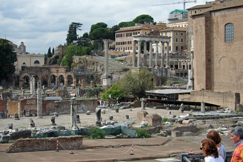 The Med cruise 2010 - Rome, Forum Romanum