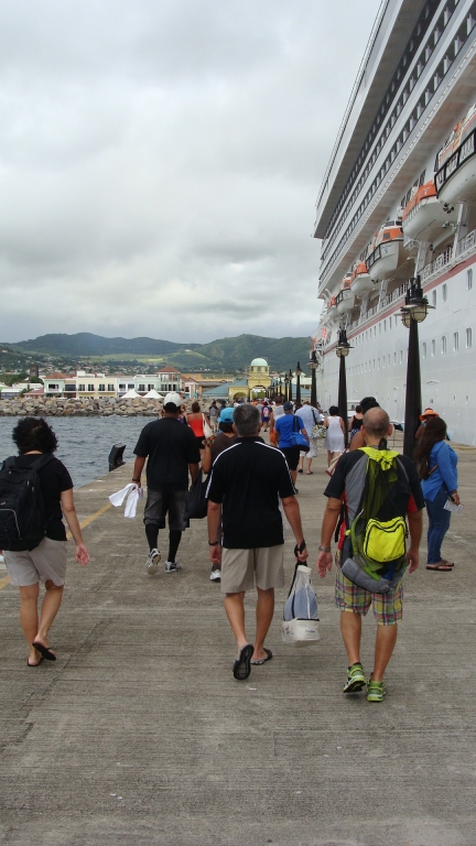 The pier at St.Kitts