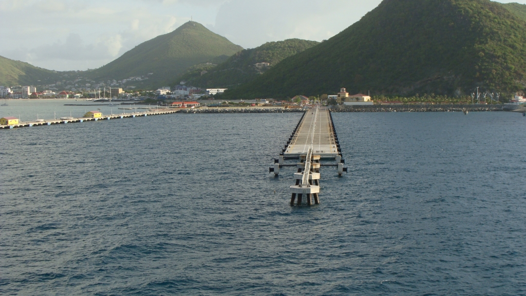 The pier we will dock at