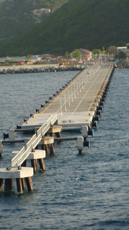 The pier we will dock at