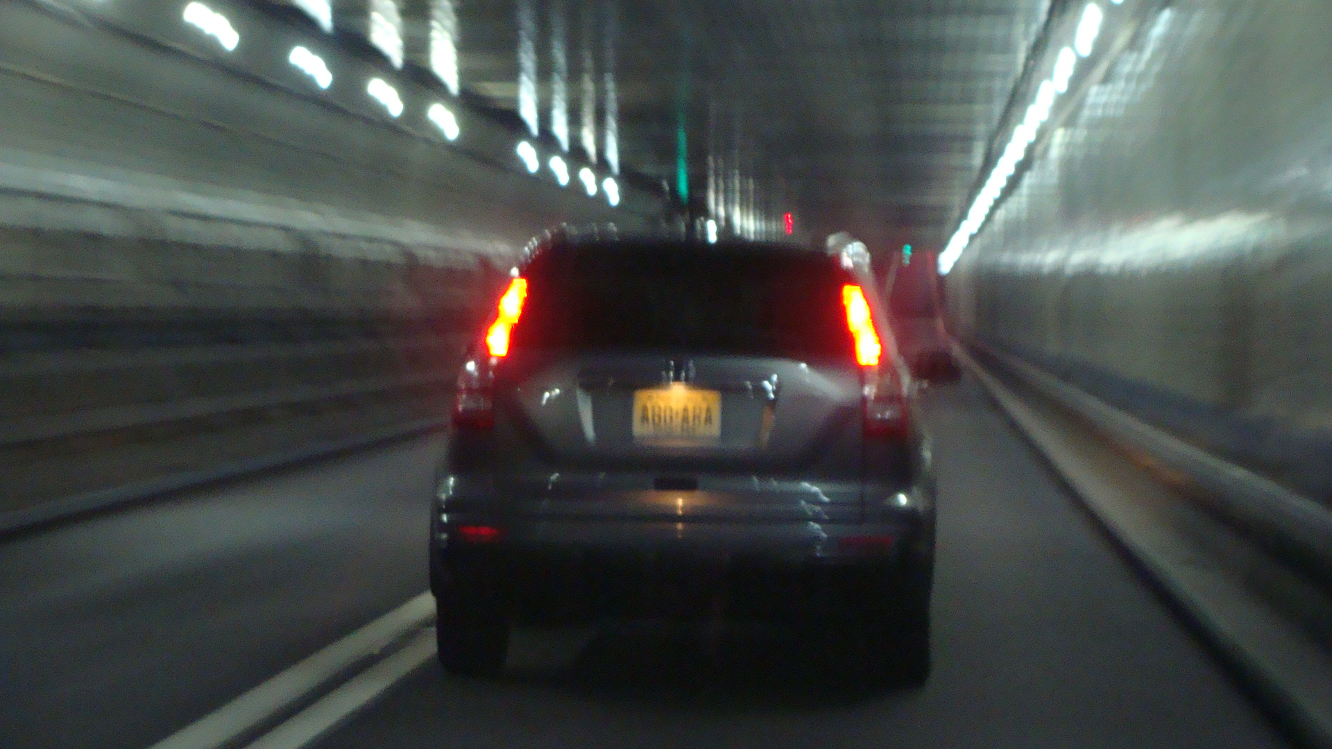 Through he Lincoln Tunnel