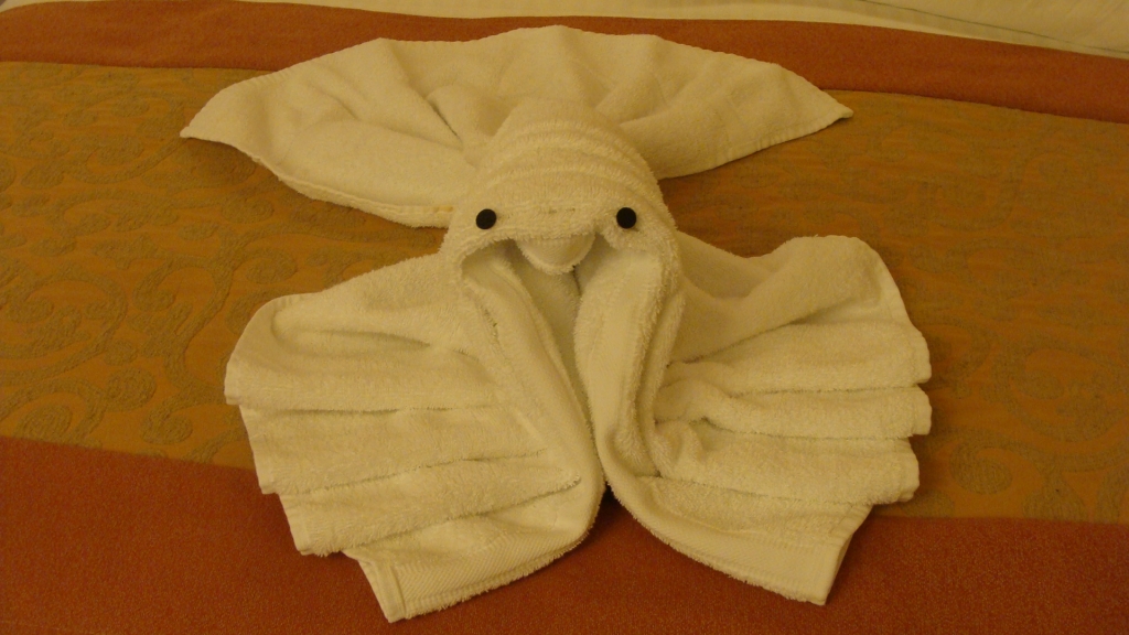 Tonight's Towel Animal