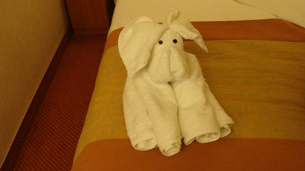 Tonight's Towel Animal