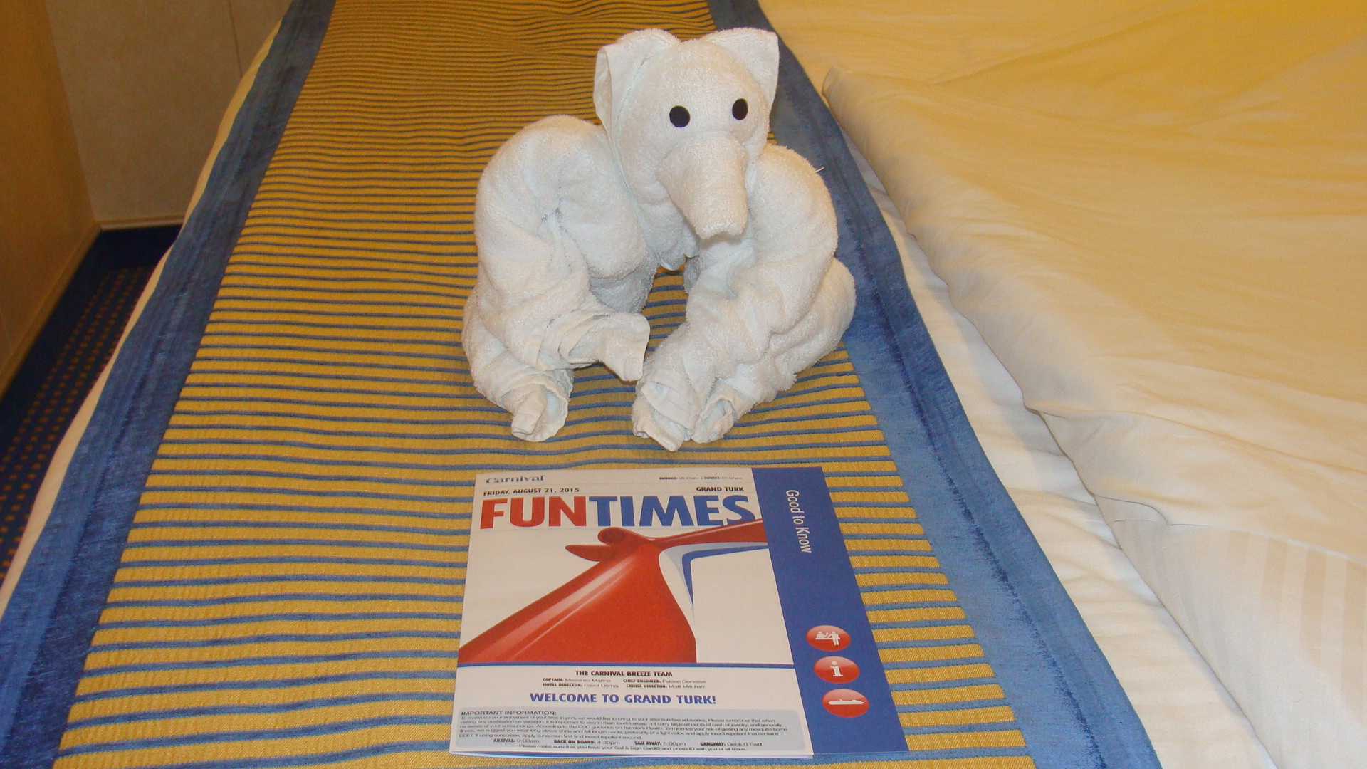 Tonight's Turndown Service