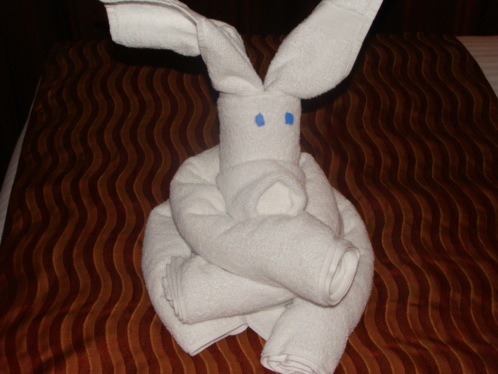 Towel creature