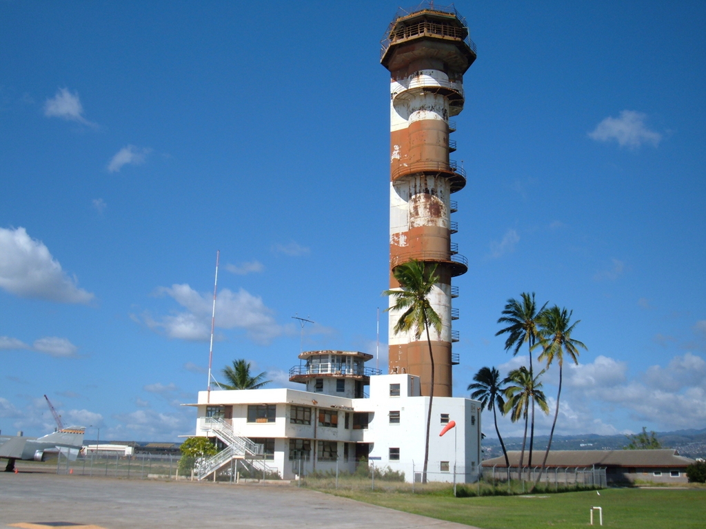 Tower by Pacific Aviation Museum