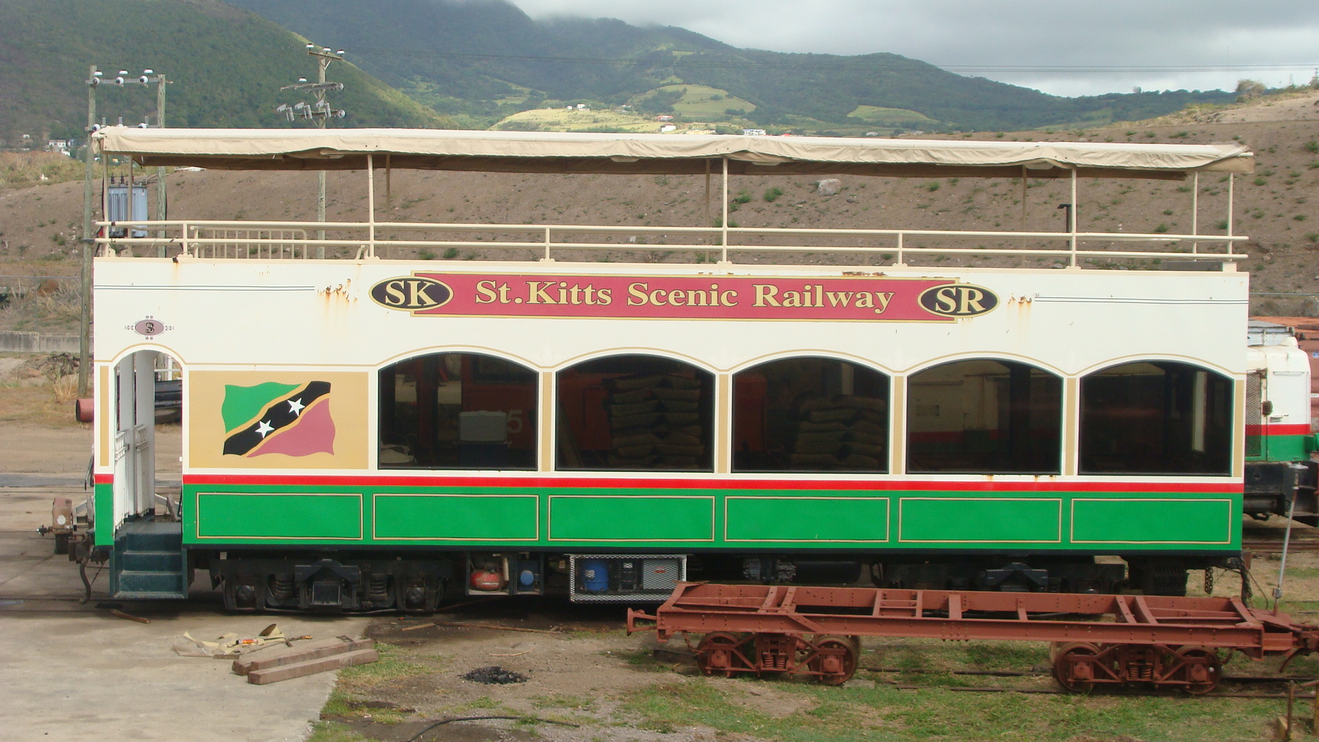 Unused railcar