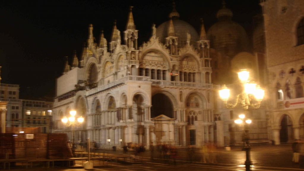 Venice at night