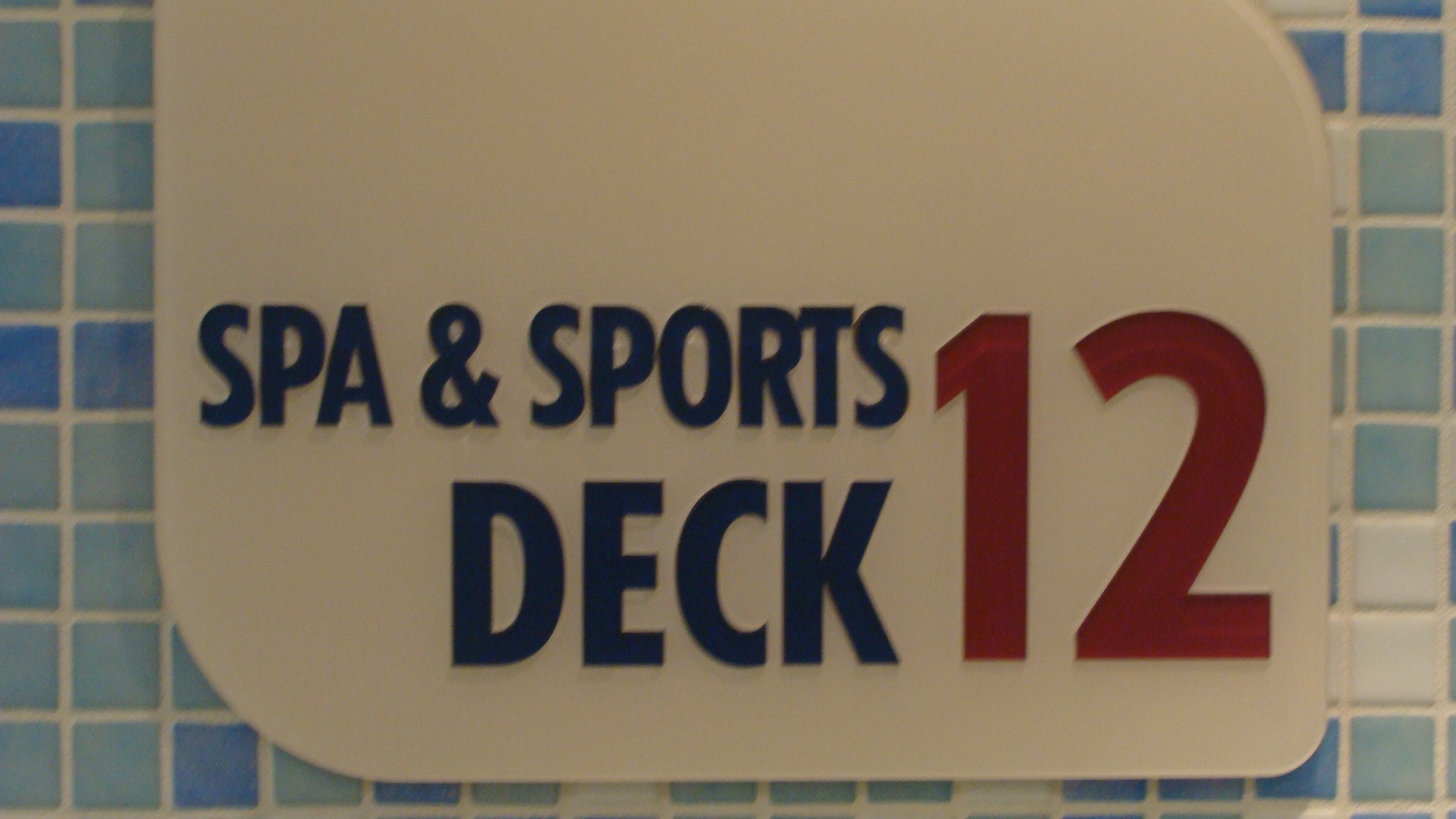 We are on Deck 12