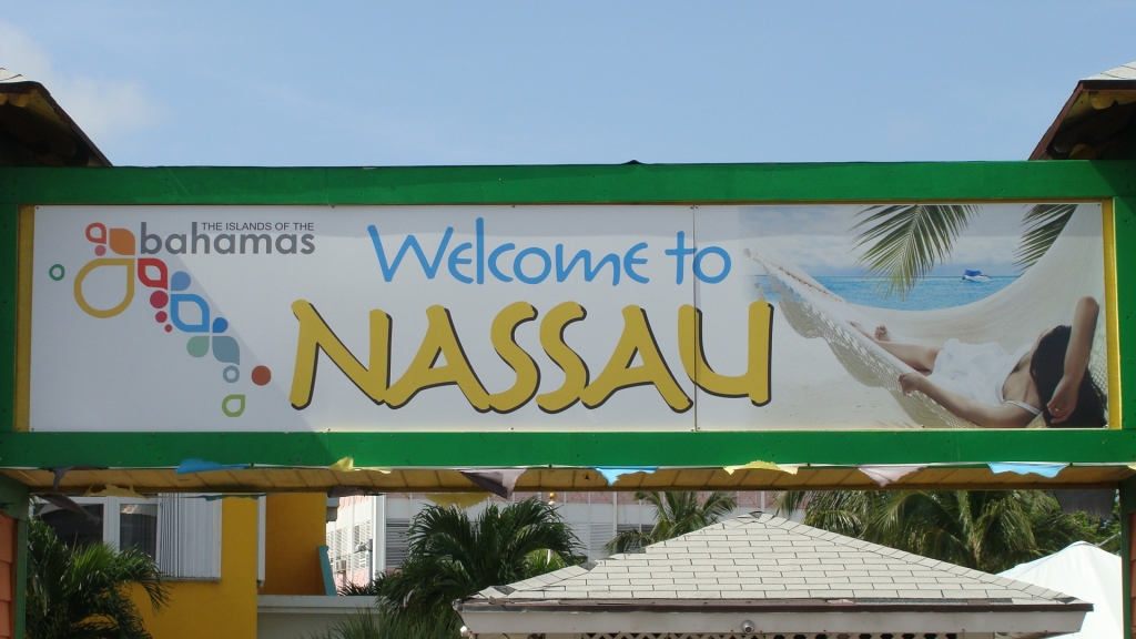 Wecome to Nassau sign