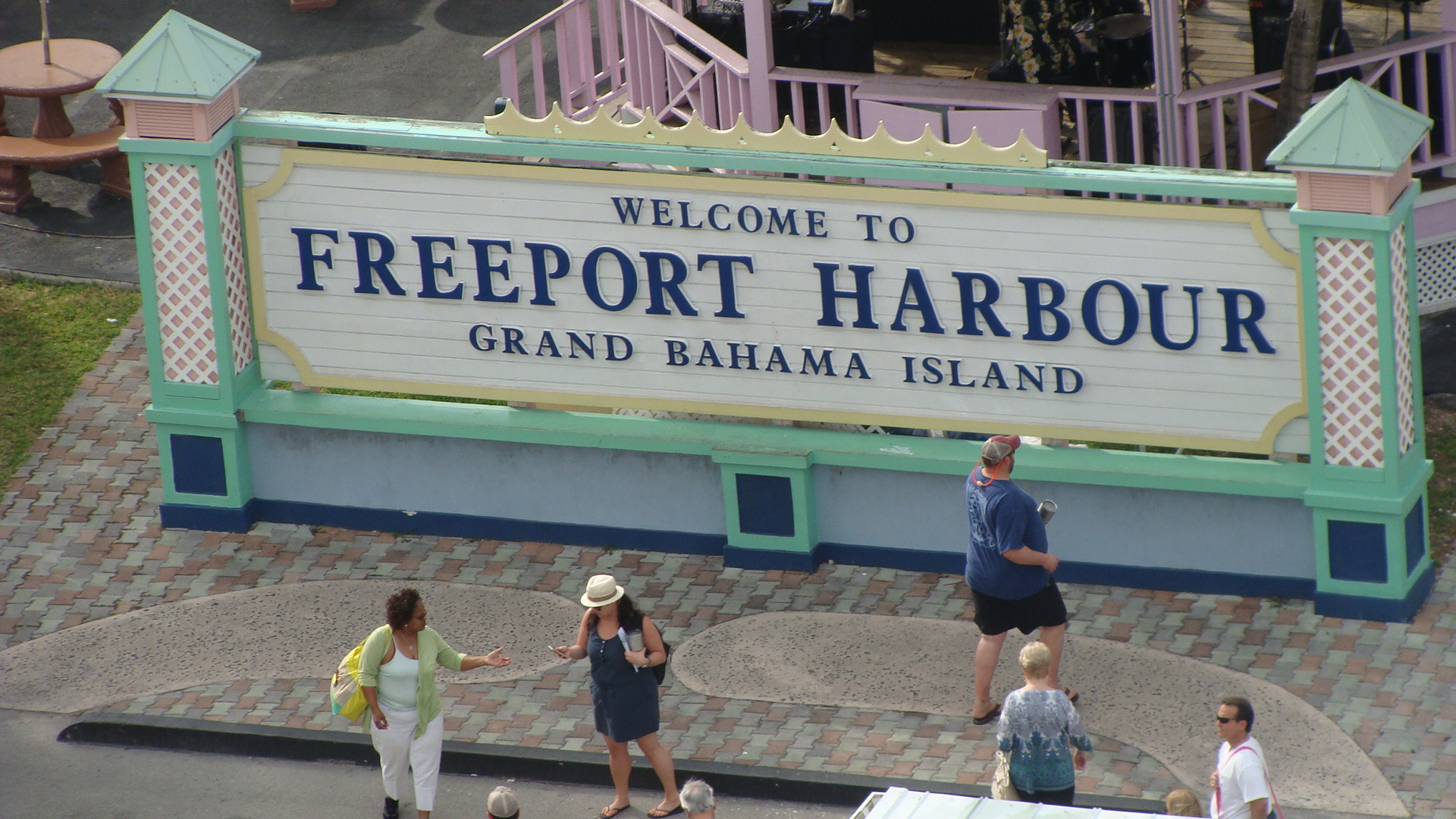 Welcome sign