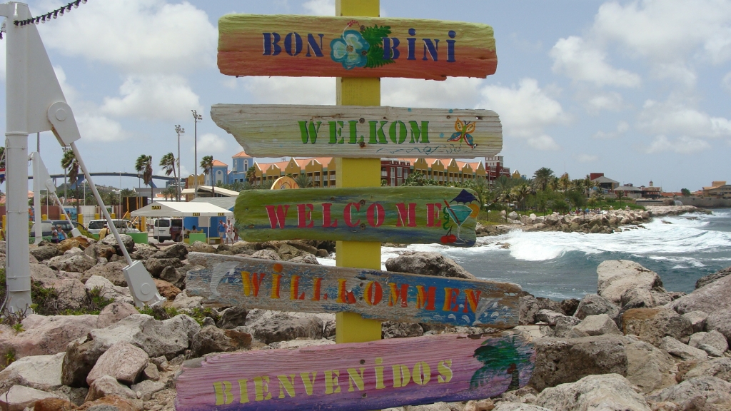 Welcome signs