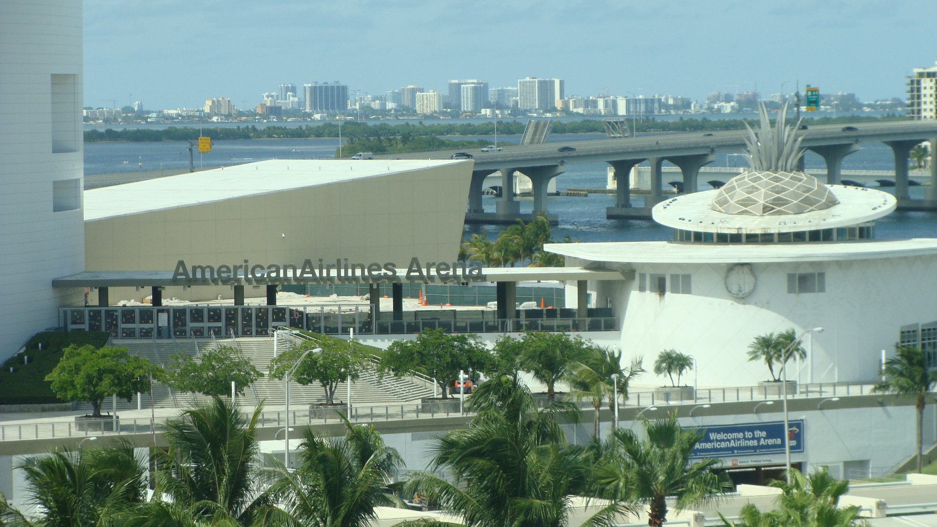 Window view - American Airlines Arena