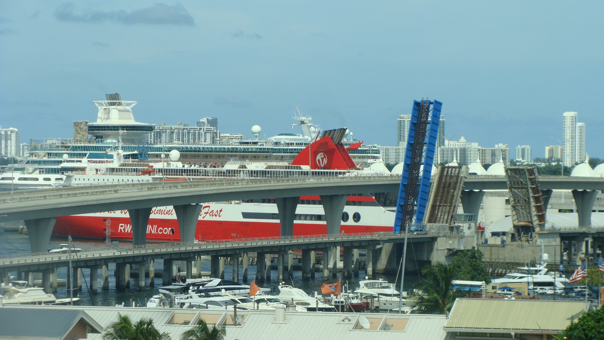 Window view - Bimini Superfast