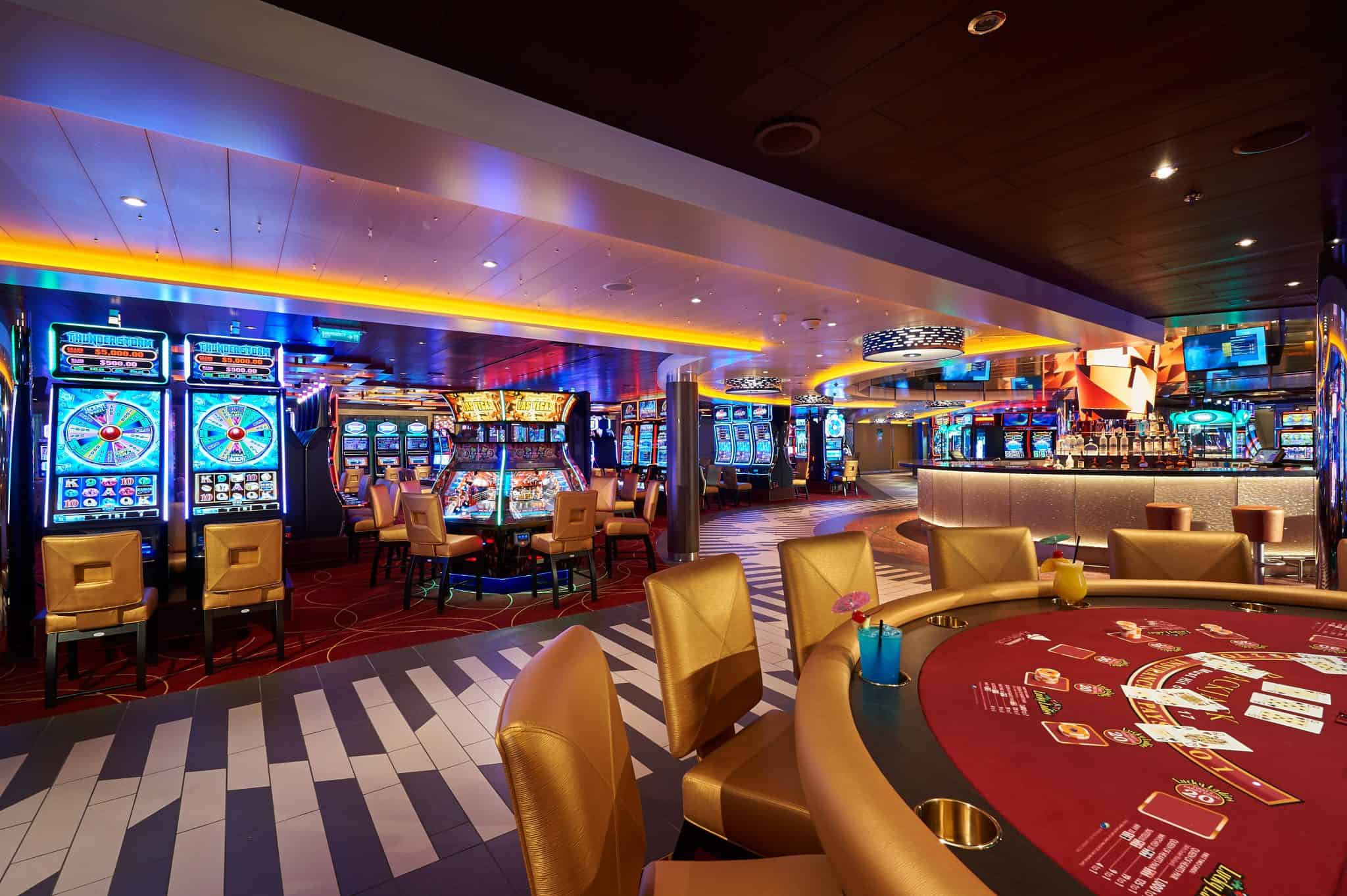 cash only on celebrity cruise casino