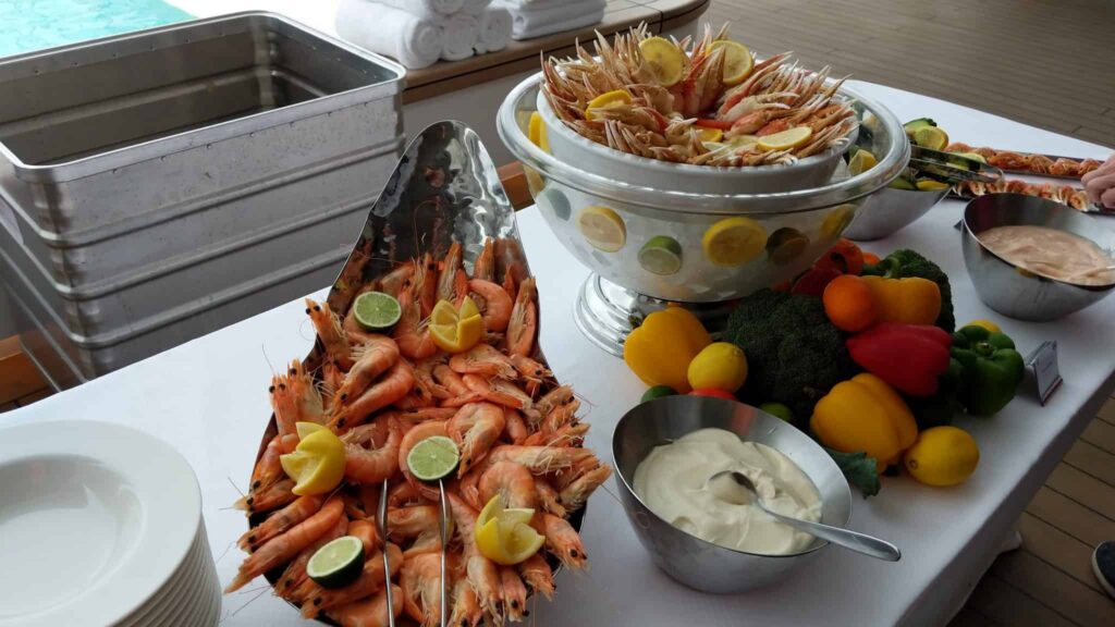 Seafood on Le Laperouse