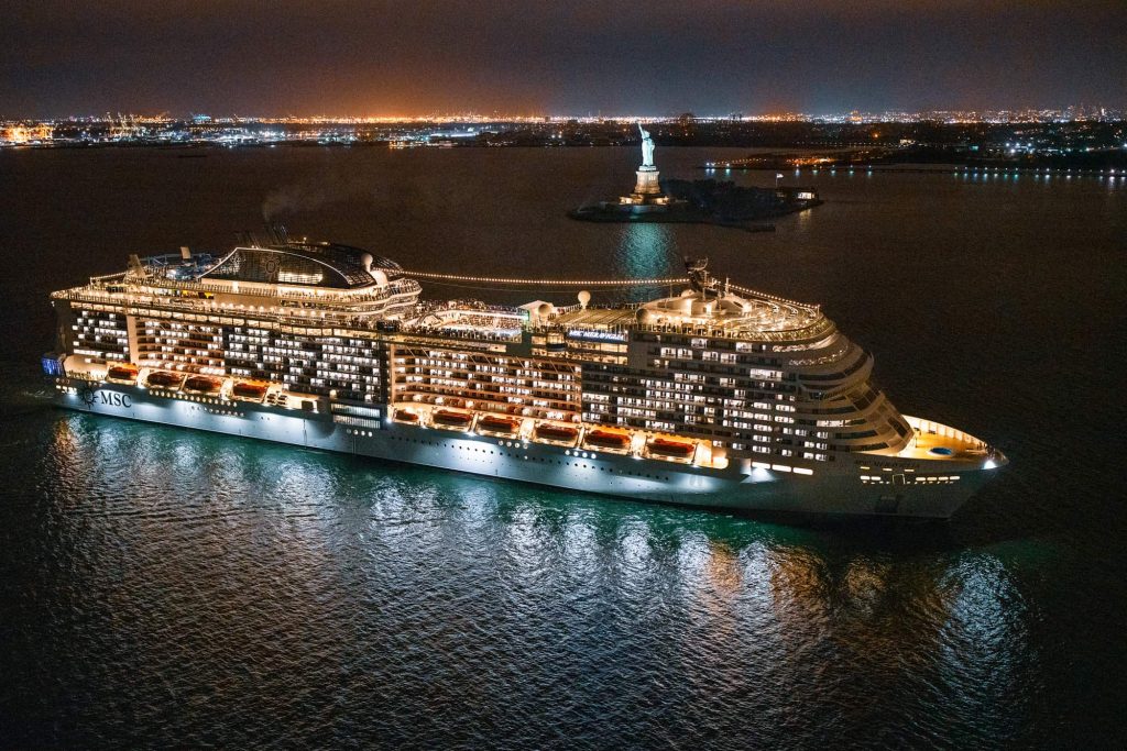MSC Cruises Bringing Four Ship Lineup to North America 13 MSC Meraviglia arrives in NY Oct 7. 2019