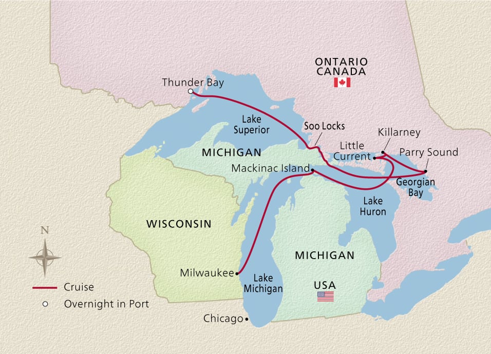 4 Captivating Great Lakes Itineraries Offered On Viking’s Expedition Ships