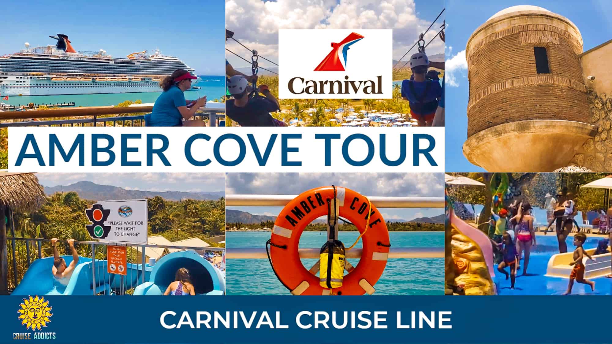 Carnival Cruise Lines Amber Cove Guided Video Tour