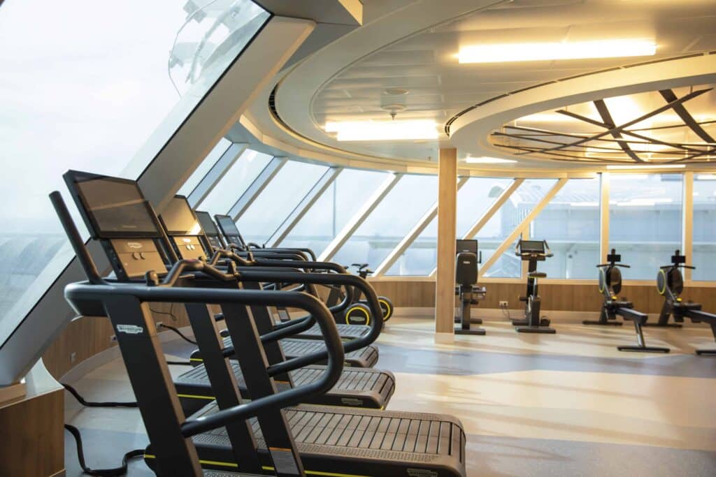 7 Ways Regent Seven Seas Splendor Delivers Over-the-Top Luxury 13 Fitness Center aboard Regent Seven Seas Splendor