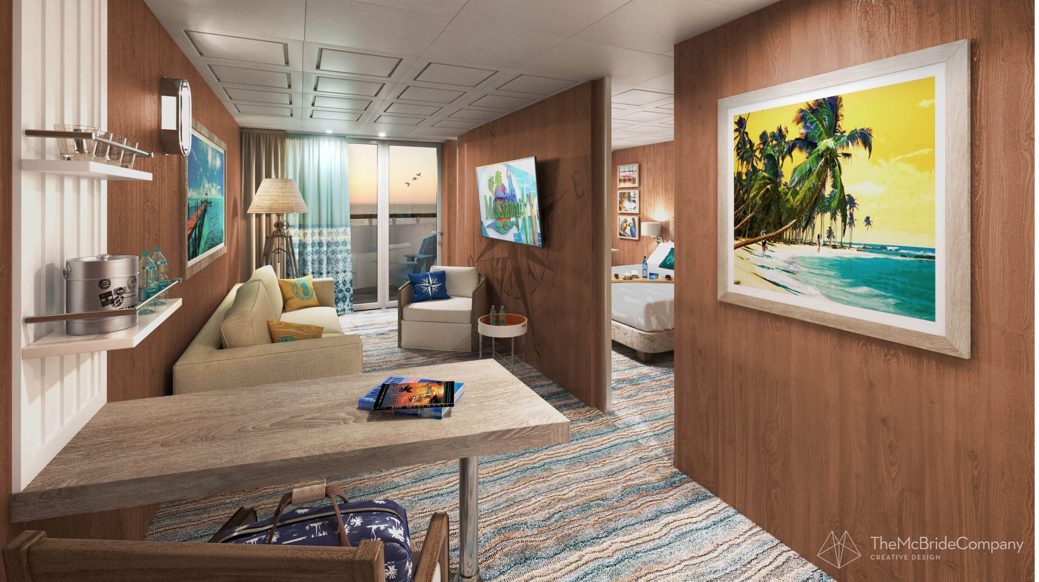 Margaritaville At Sea Offers A Hot Two For One Summer Deal   Margaritaville Paradise Suite Scaled E1638988251340 