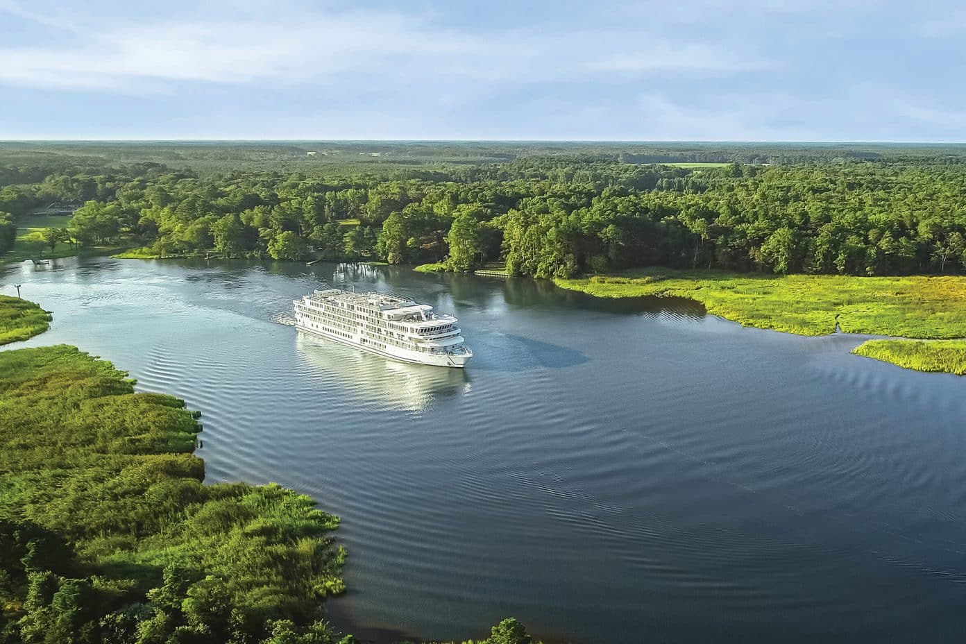 American Symphony The Newest Mississippi Riverboat Passes Sea Trials