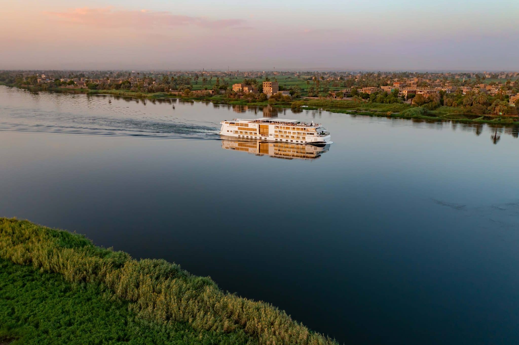 Viking's Names Newest Nile Ship, Viking Aton